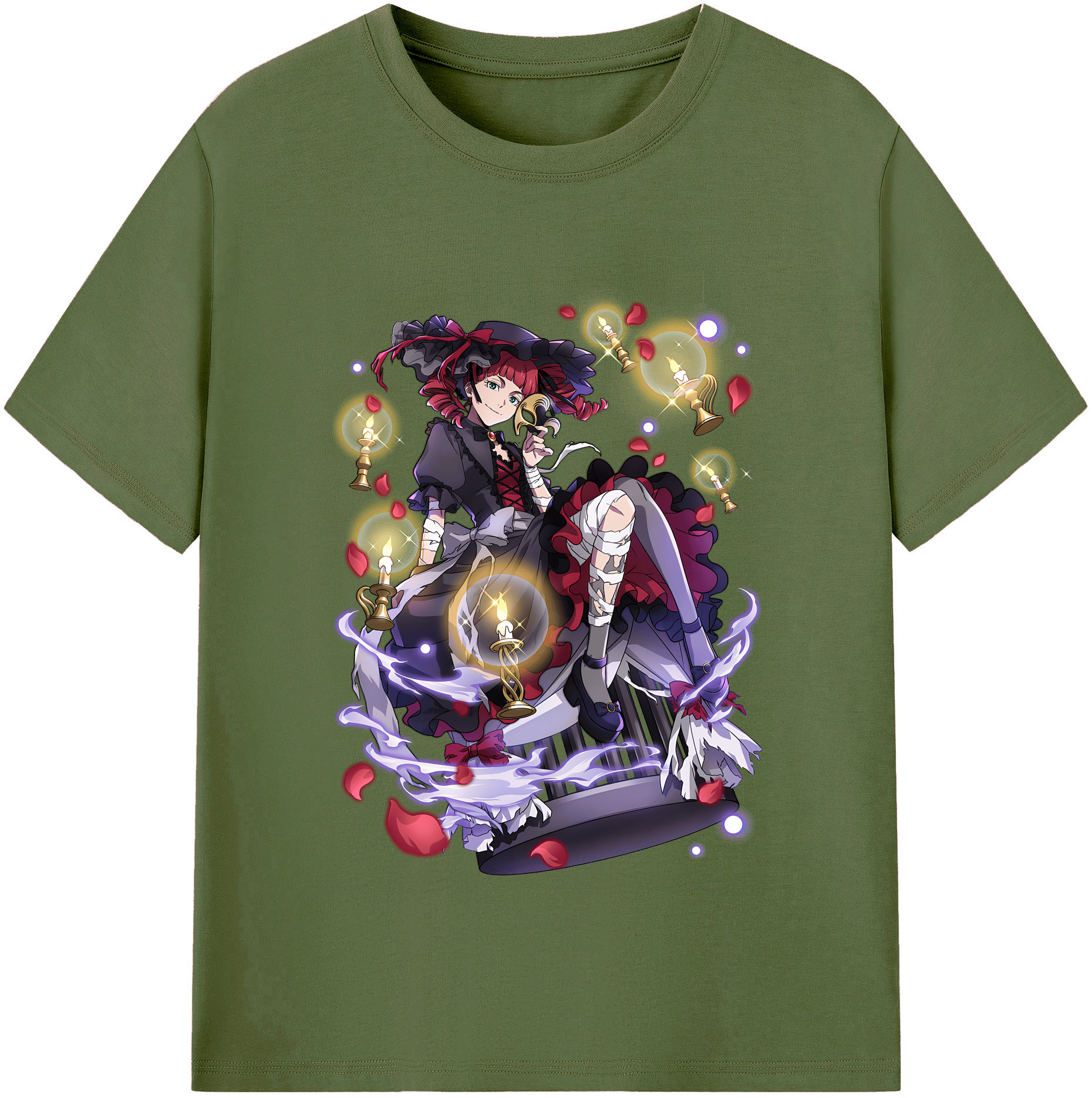 （画像用） 文豪ストレイドッグス Bungo Stray Dogs 綿100％半袖Tシャツ（フロントプリント）